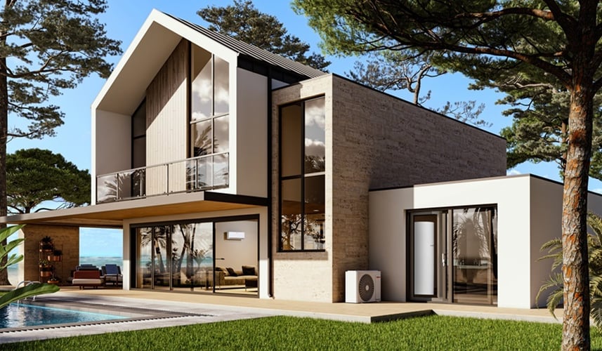 Condizionatore che produce acqua calda: ideale per la casa senza gas