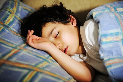 Cute little kid sleeping-1